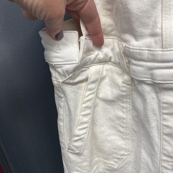 PAIGE Claudine Overall Ankle Length Slare Utility Pockets size 23 (b28.12) - Picture 5 of 12